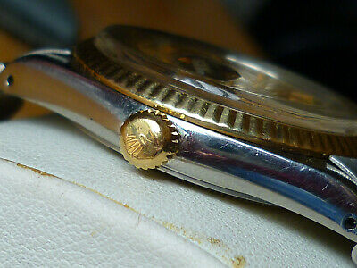 74000 ROLEX TUDOR PRINCE OYSTERDATE AUTOMATIC WATCH GOLD BEZEL BRACELET 6248 19 WatchCharts Marketplace