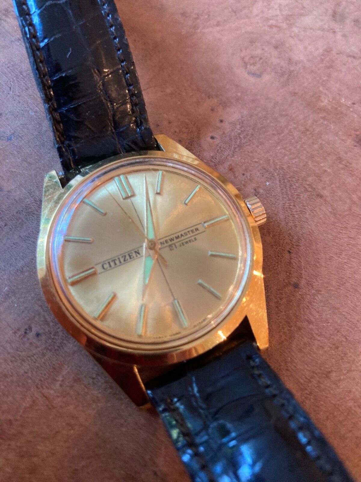 Vintage CITIZEN NEW MASTER #63-4026 Hand Winding 21 Jewels Mens