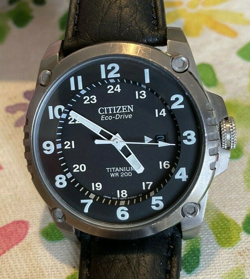 Citizen eco cheap drive titanium 200m