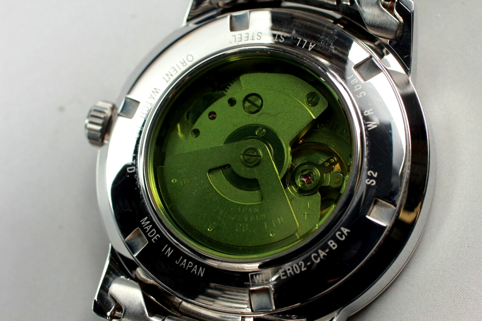 EXC+5 BOX】 ORIENT ER02-CA-B CA Rainbow Disc Automatic Men's Wrist