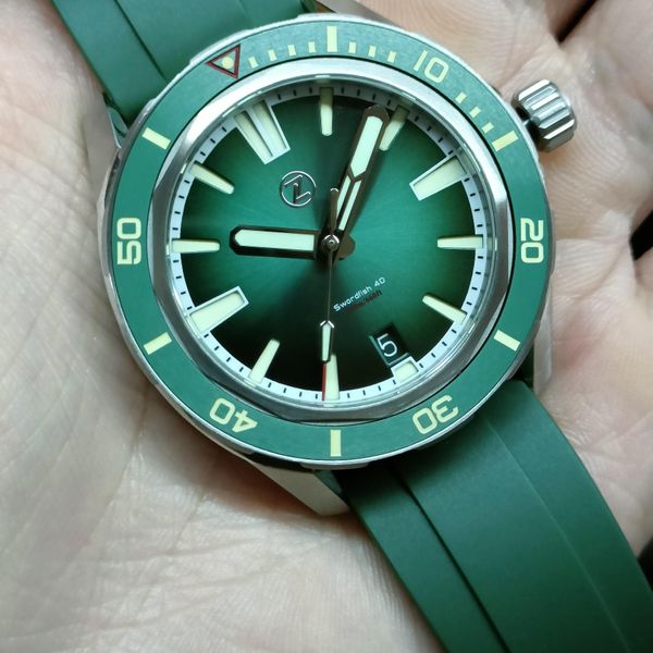 [WTS] ZELOS SWORDFISH 40MM SS EMERALD GREEN, ????2️⃣6️⃣0️⃣ SHIPPED