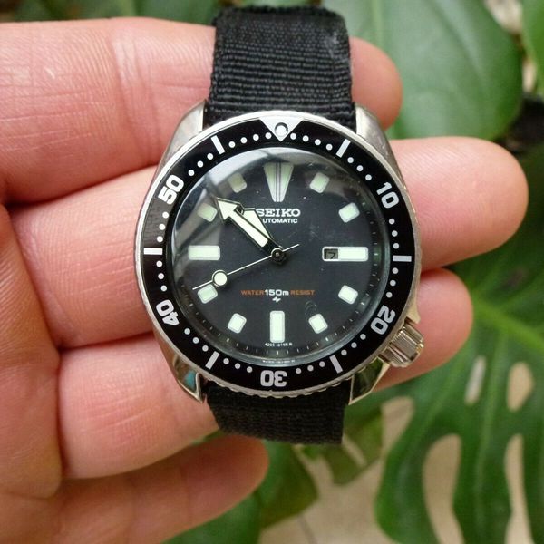 Seiko vintage Diver Watch 4205-0156 from August 95 | WatchCharts
