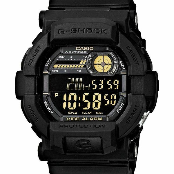 Casio GShock GD3501B Black Digital Watch WatchCharts