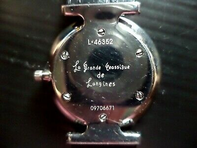 LONGINES LA GRANDE CLASSIQUE WITH DIAMOND HOUR MARKERS S.STEEL