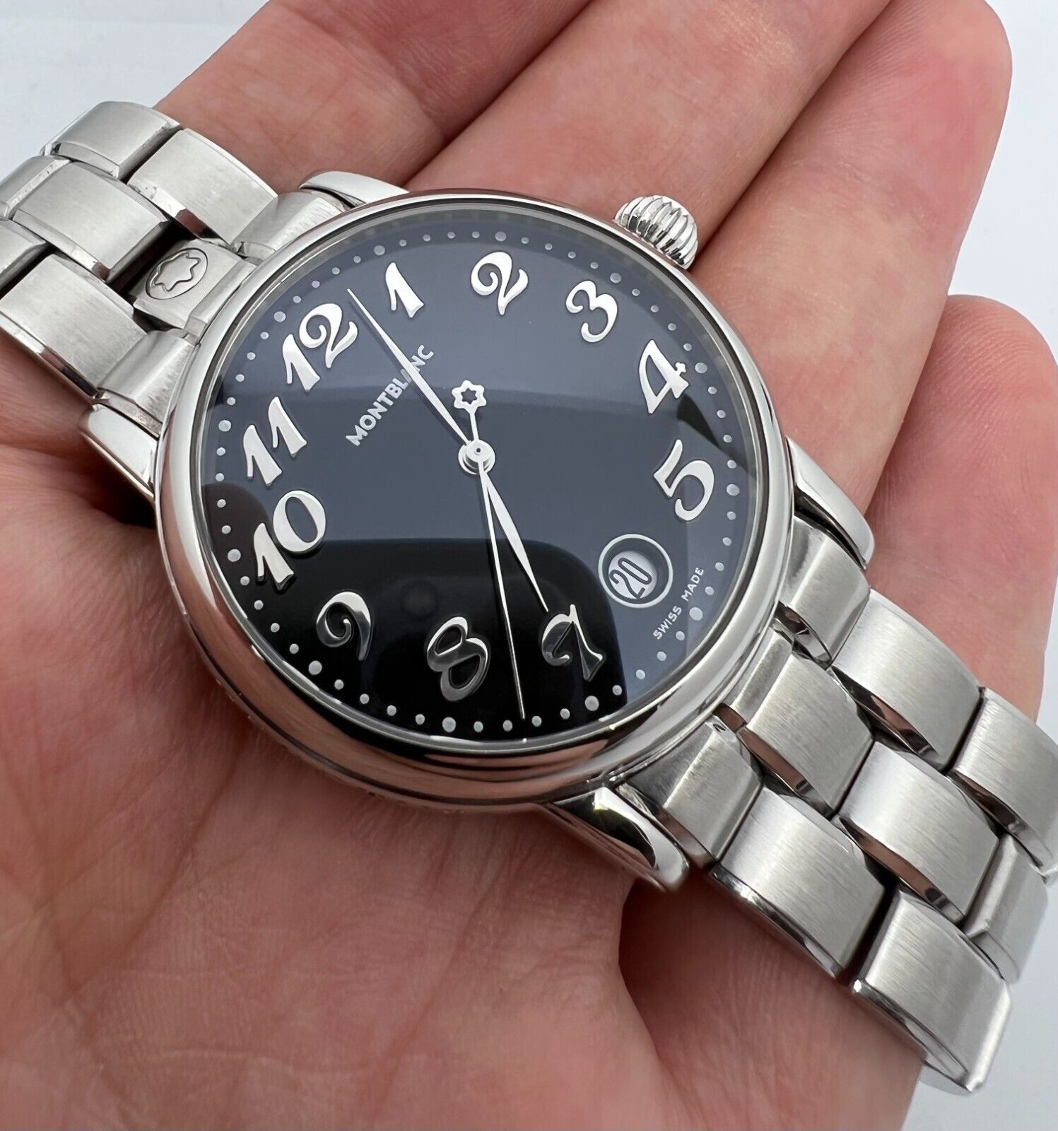 MONTBLANC MEISTERSTUCK REF 7027 QUARTZ MEN'S WATCH 36 mm IN