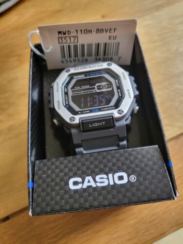 Casio Collection MWD-110H-8BVEF Dual Time 100m W/R Illuminator |  WatchCharts Marketplace