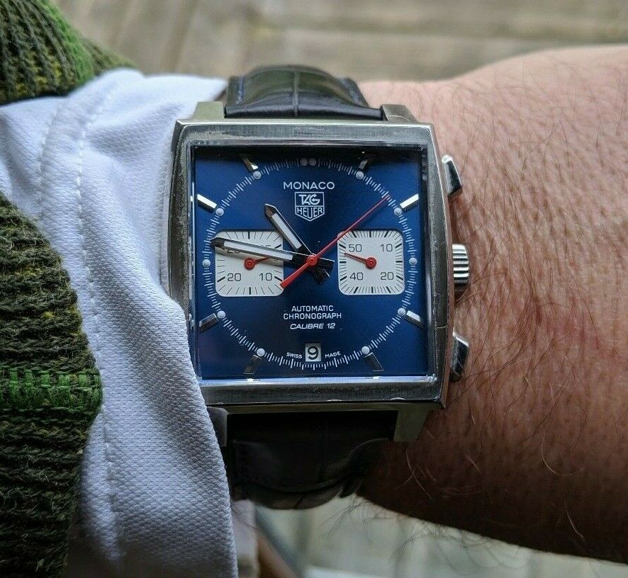 TAG Heuer Monaco Calibre 12 Steve McQueen CAW2111