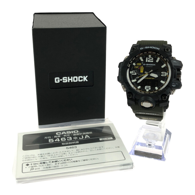 Used] [Unused] [Men's] CASIO G-SHOCK MASTER OF G MUDMASTER GWG