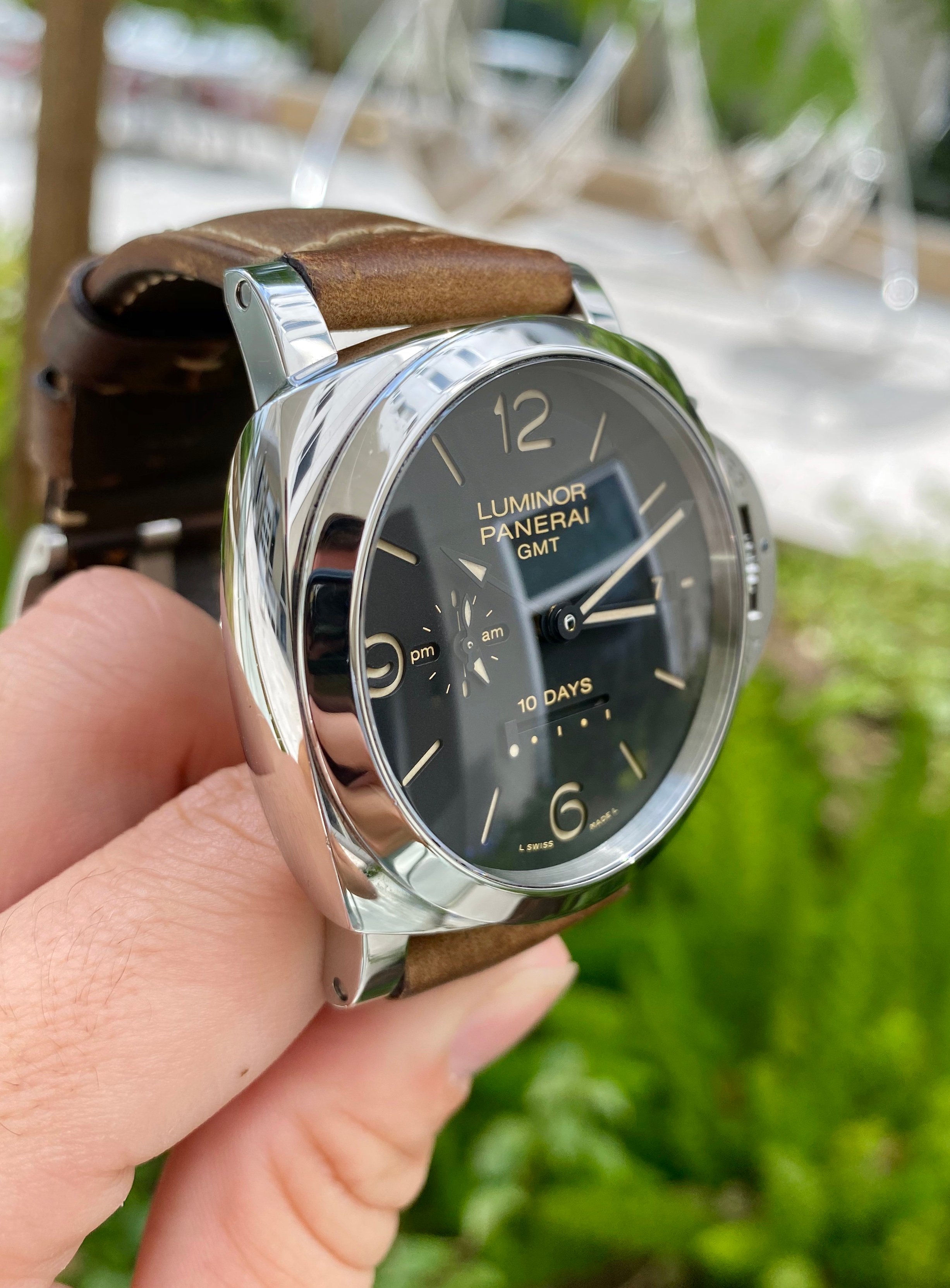 Panerai 533 Luminor 1950 GMT 10 Days Automatic Power Reserve Black