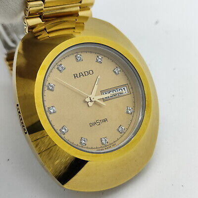 RADO Watch 114.0393.3 Diastar 34.4mm Men's Gold 1827789