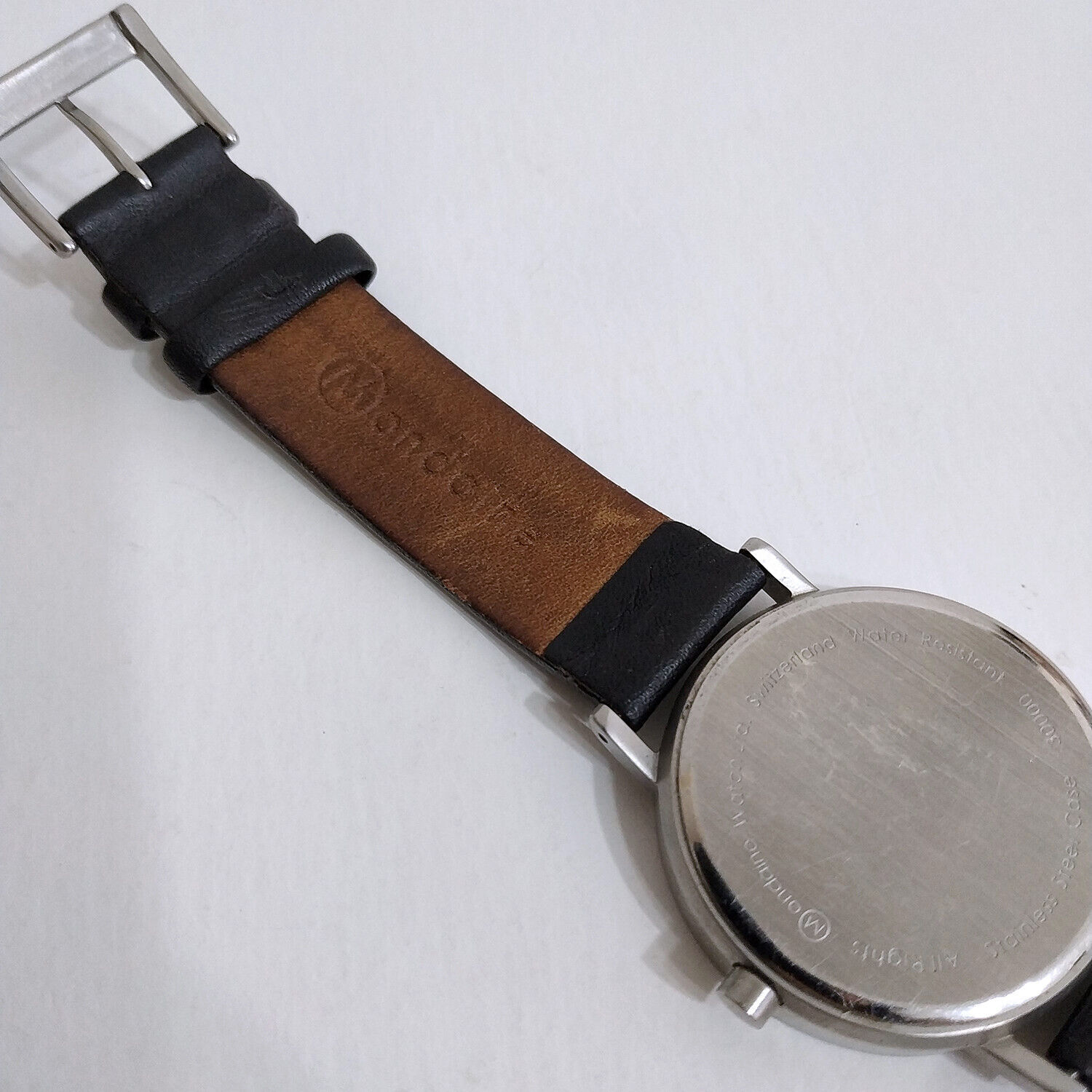 MONDAINE Hommage a Johannes Itten. Vintage. Watch. Quartz. SWISS 