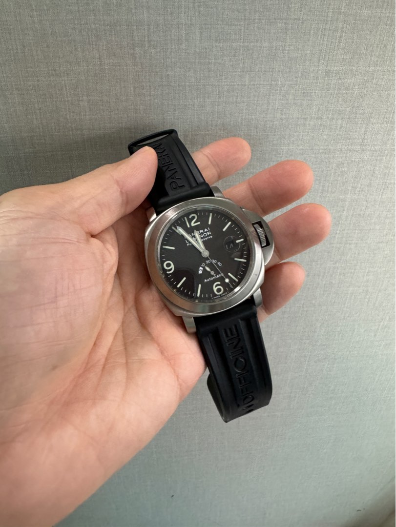 SALE Panerai Pam 57 00057 44mm Unique Brown Hobnail Titanium