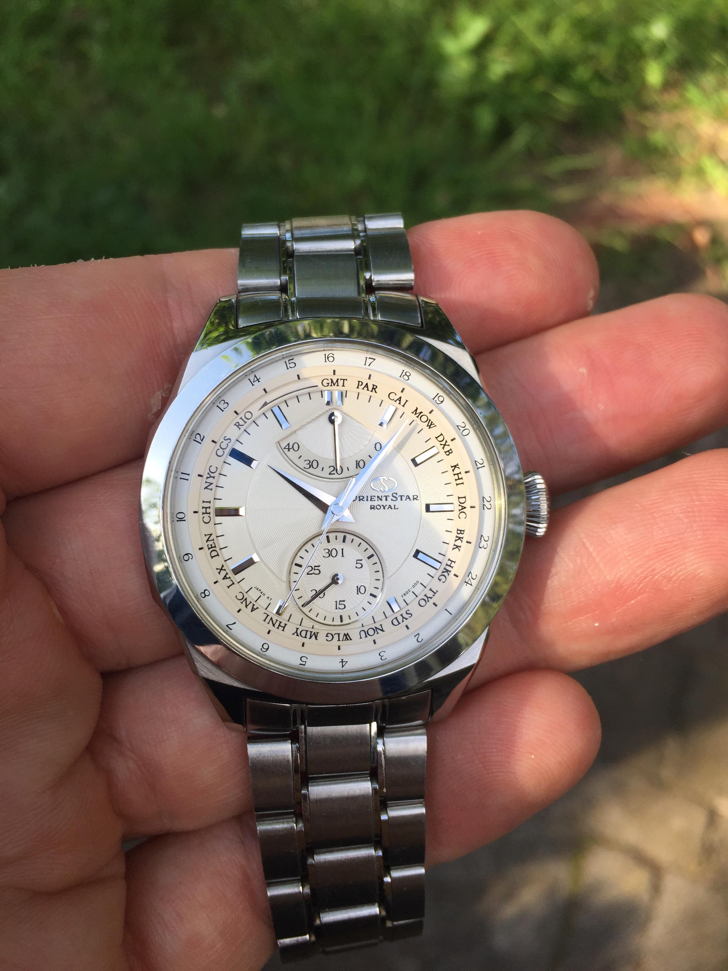 WTS] Orient Star Royal WZ0041FB World Timer *rare JDM 