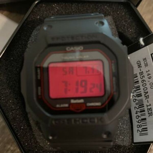 G-Shock GWB5600AR-1 Limited Edition Red Face Tough Solar *AUTHORIZED ...