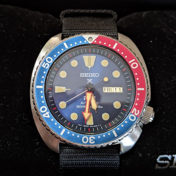 Seiko SRPA021 PADI turtle with fauxtina | WatchCharts