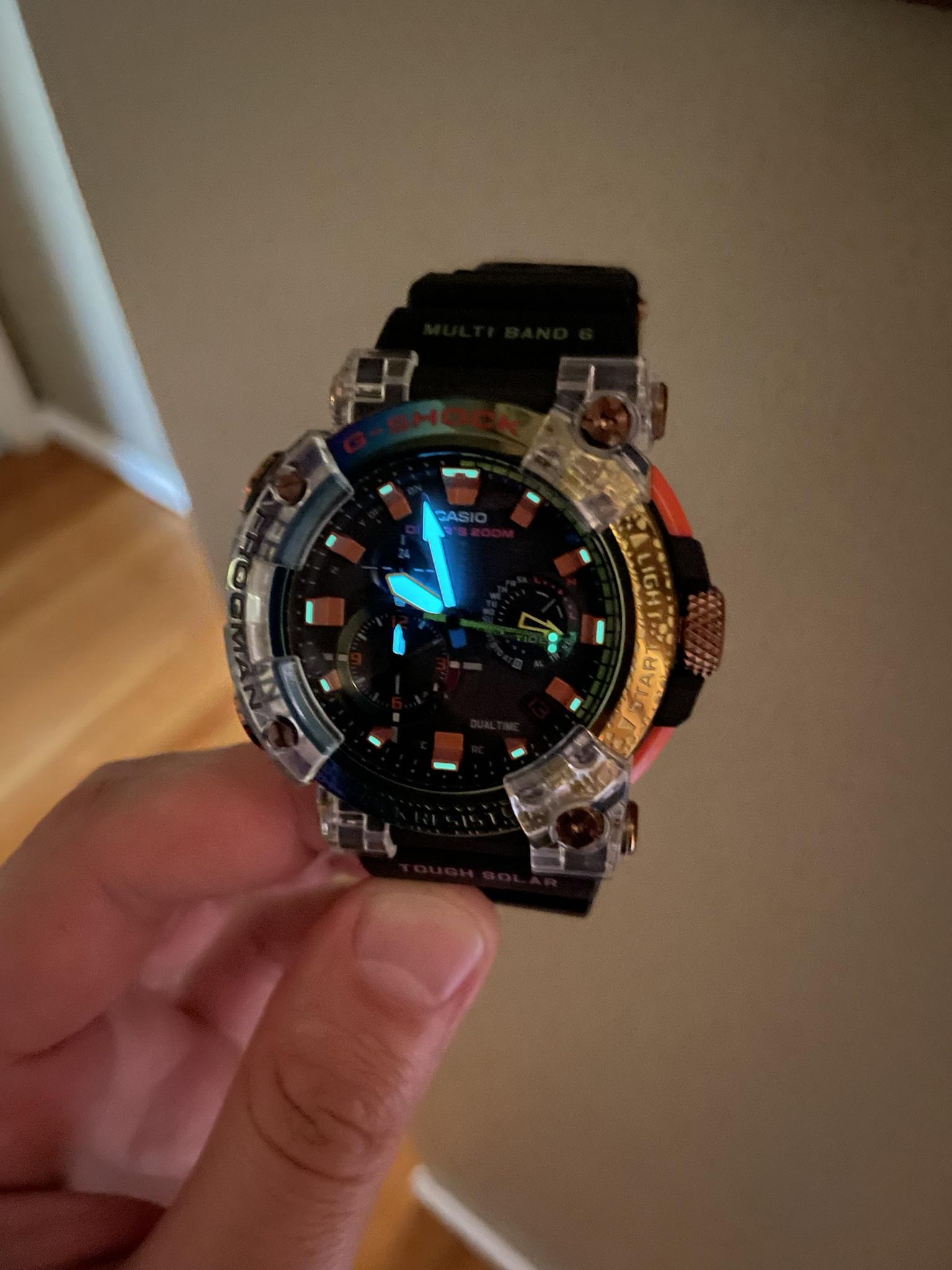 WTS] Casio G-Shock Frogman GWF-A1000-BRT “Borneo Rainbow Toad