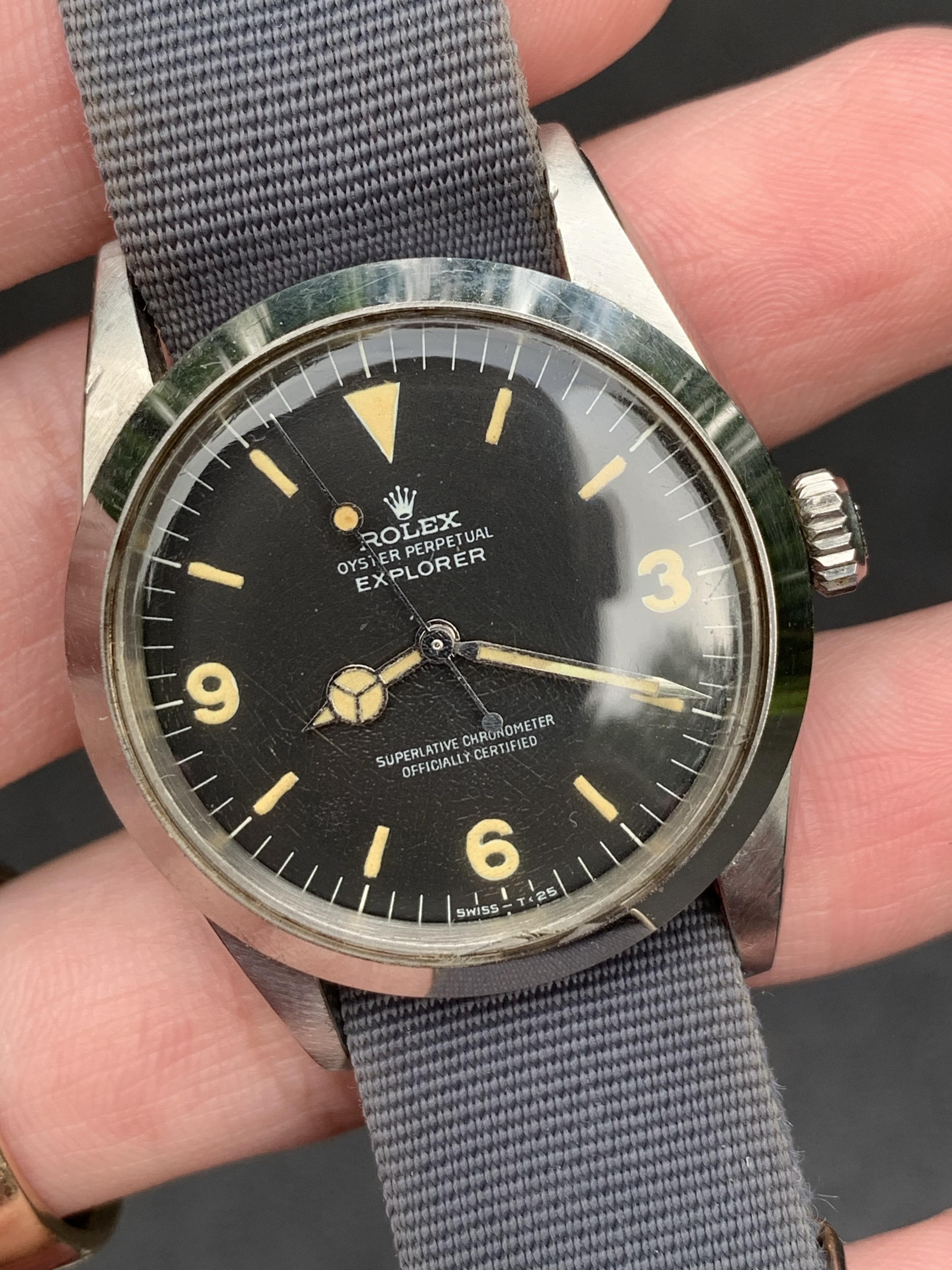 1967 Rolex 1016 Explorer unpolished great Patina WatchCharts