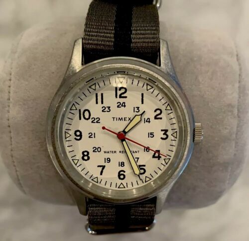 Rare Timex Circa 2010 For J.Crew Vintage Military Field