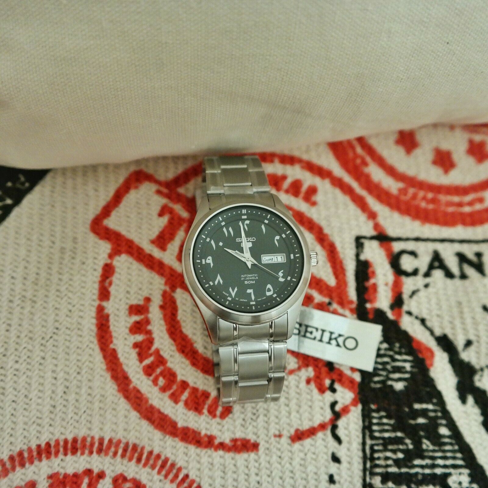 Seiko Duabi Edition SNKP21 Hindu Arabic 42mm SNKP 21J1 Rare Gulf