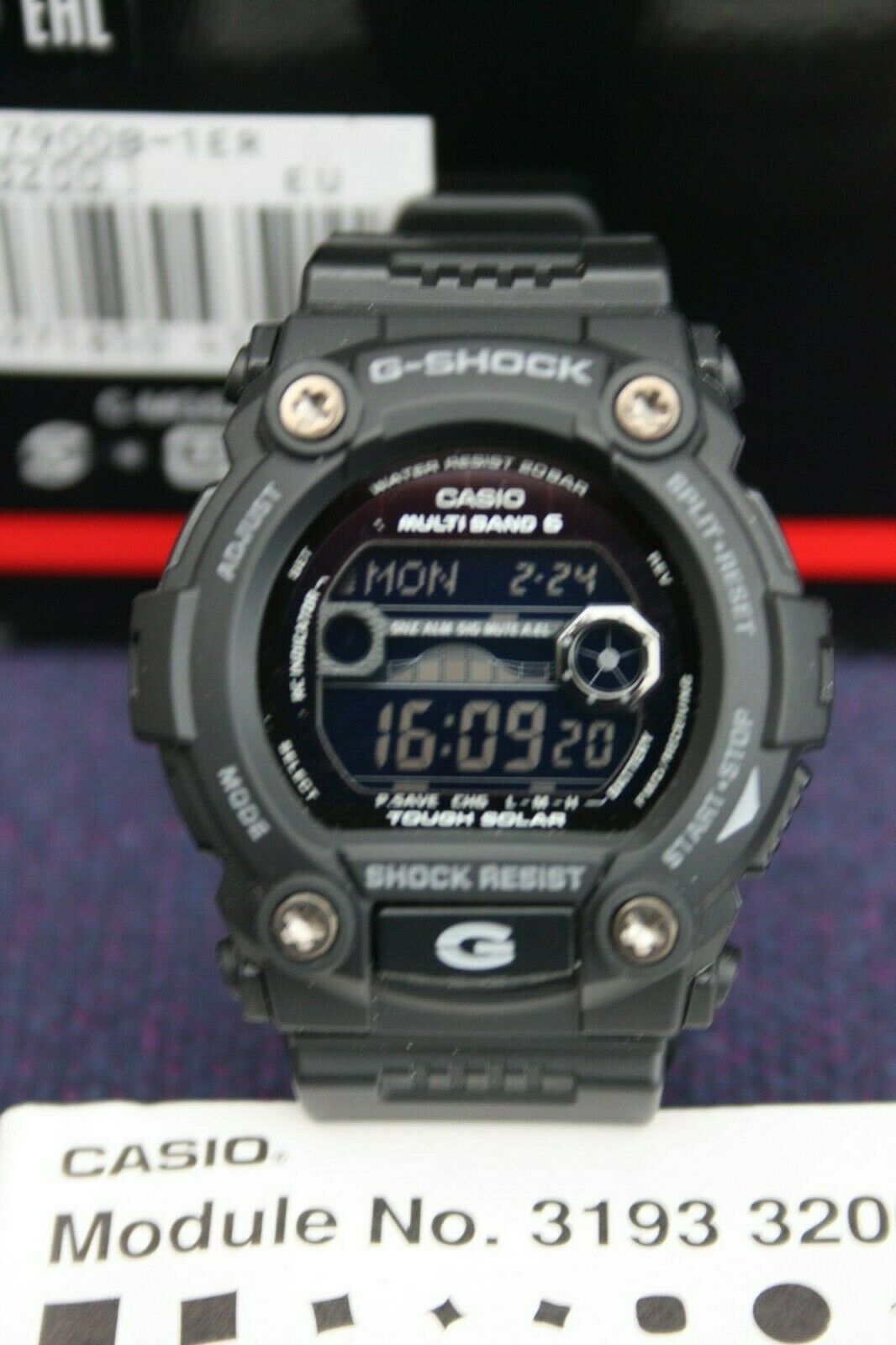 Casio G Shock Gw 7900b 1er Module 30 Solar Multi Band 6 Tide Moon Watchcharts