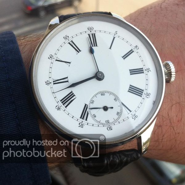 Custommade homage (pinset movement) mint condition watch WatchCharts