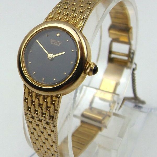 SEIKO - 1F20 1A10 / 1F20 0C40 - Gold Plated - Vintage Ladies Watch |  WatchCharts