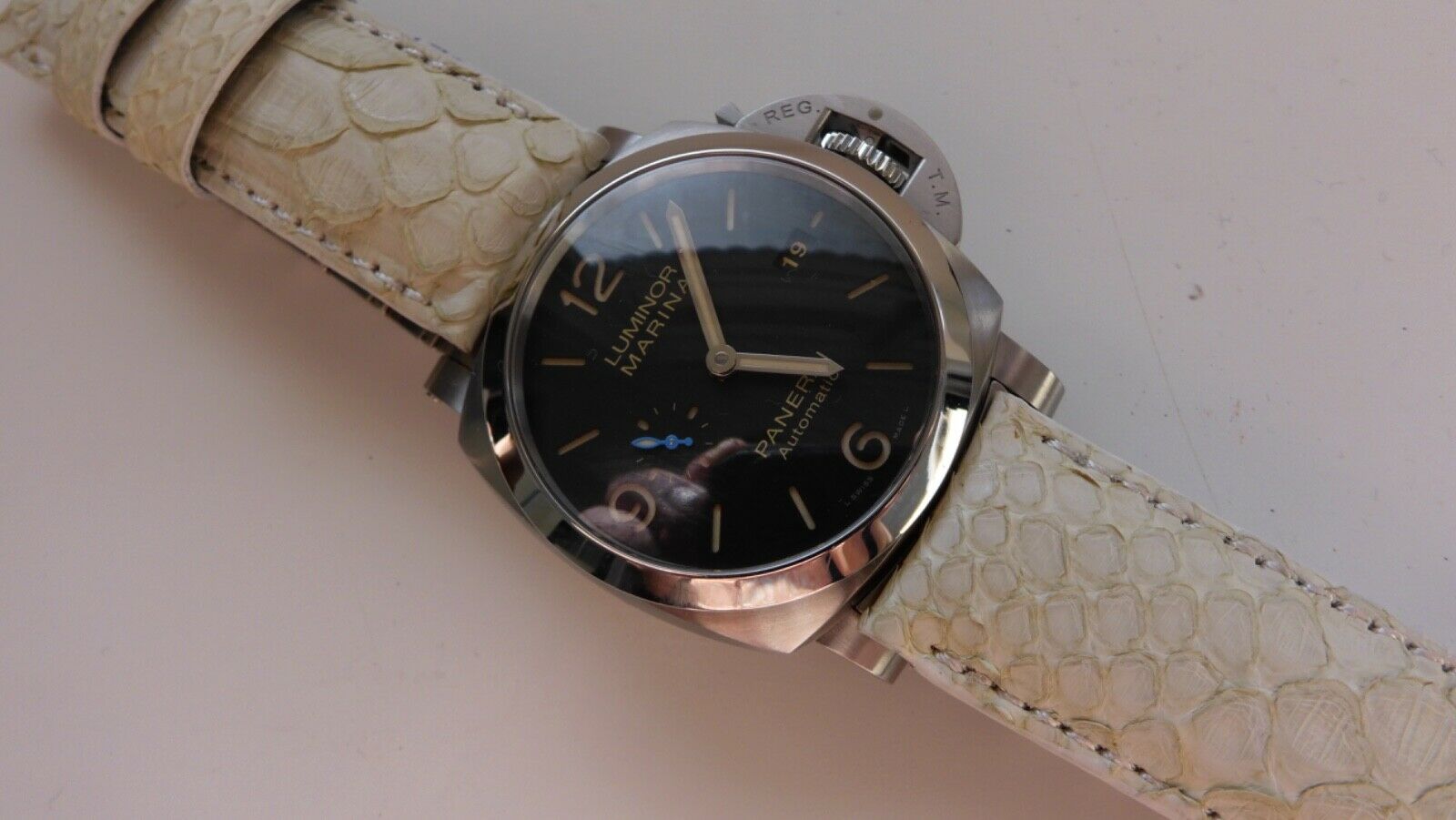 PANERAI LUMINOR MARINA PAM 00723 AS NEW w rem Warranty Exc