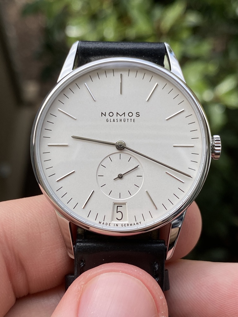 Nomos orion clearance 38 datum