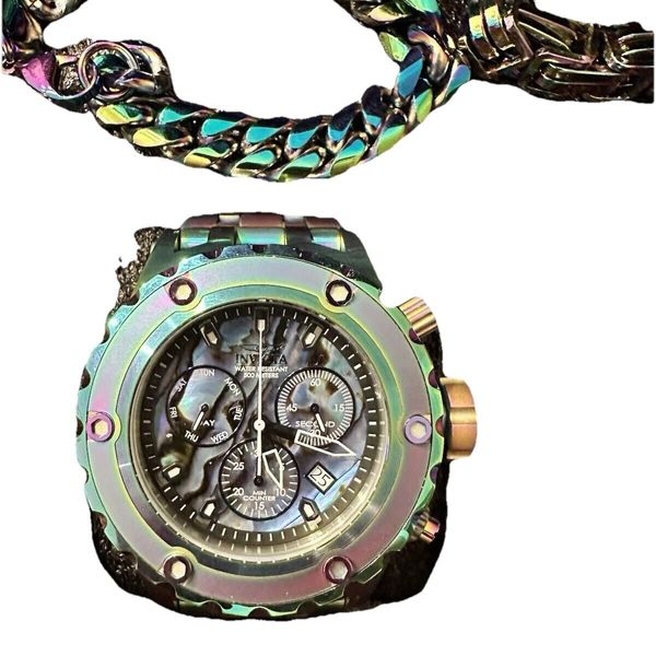 Invicta Sub-Aqua Menâ s Watch With Flask, Shot glasses,Chain,2 ...