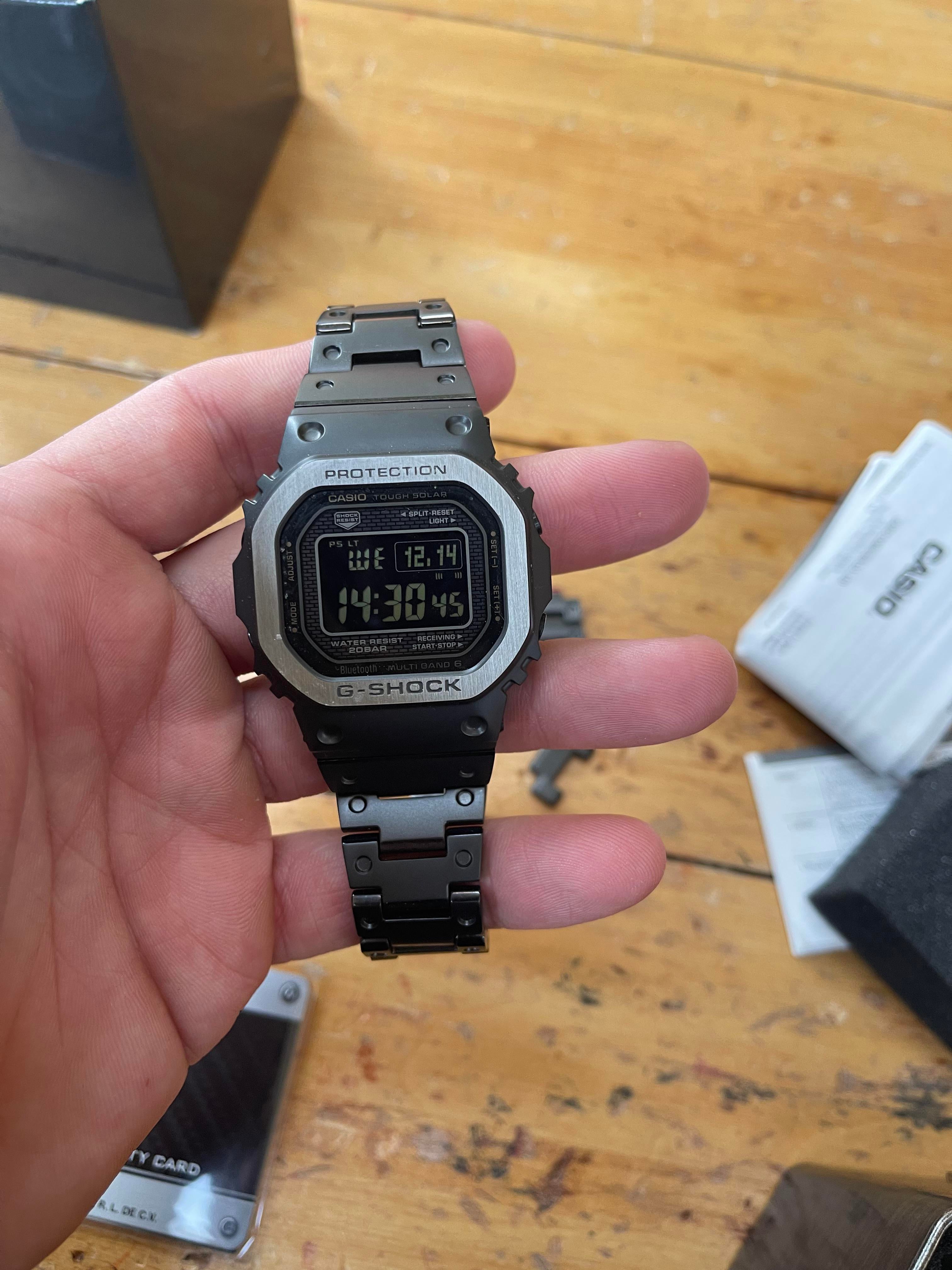 WTS] G Shock metal square GMW B5000 MB1 full kit | WatchCharts