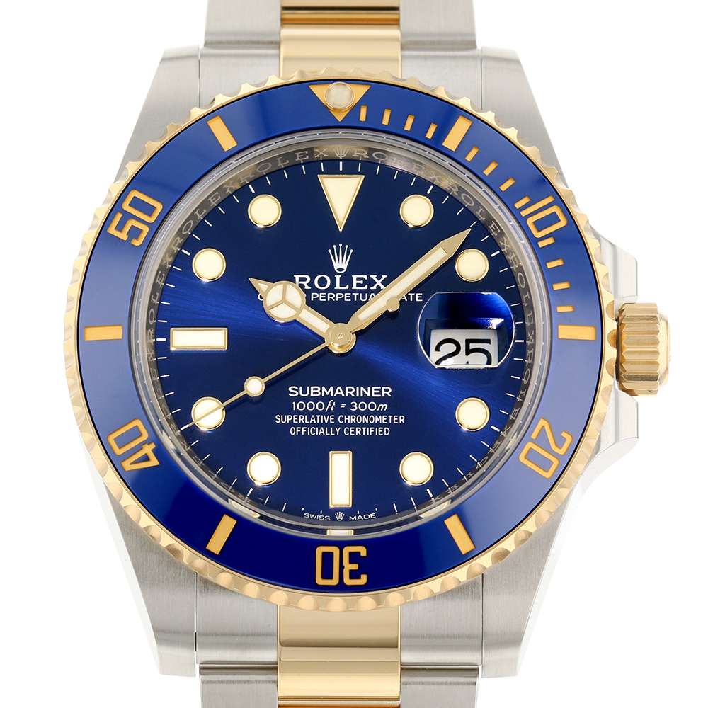 Rolex Submariner Date Combi K18YG 126613LB ROLEX Watch Blue Dial