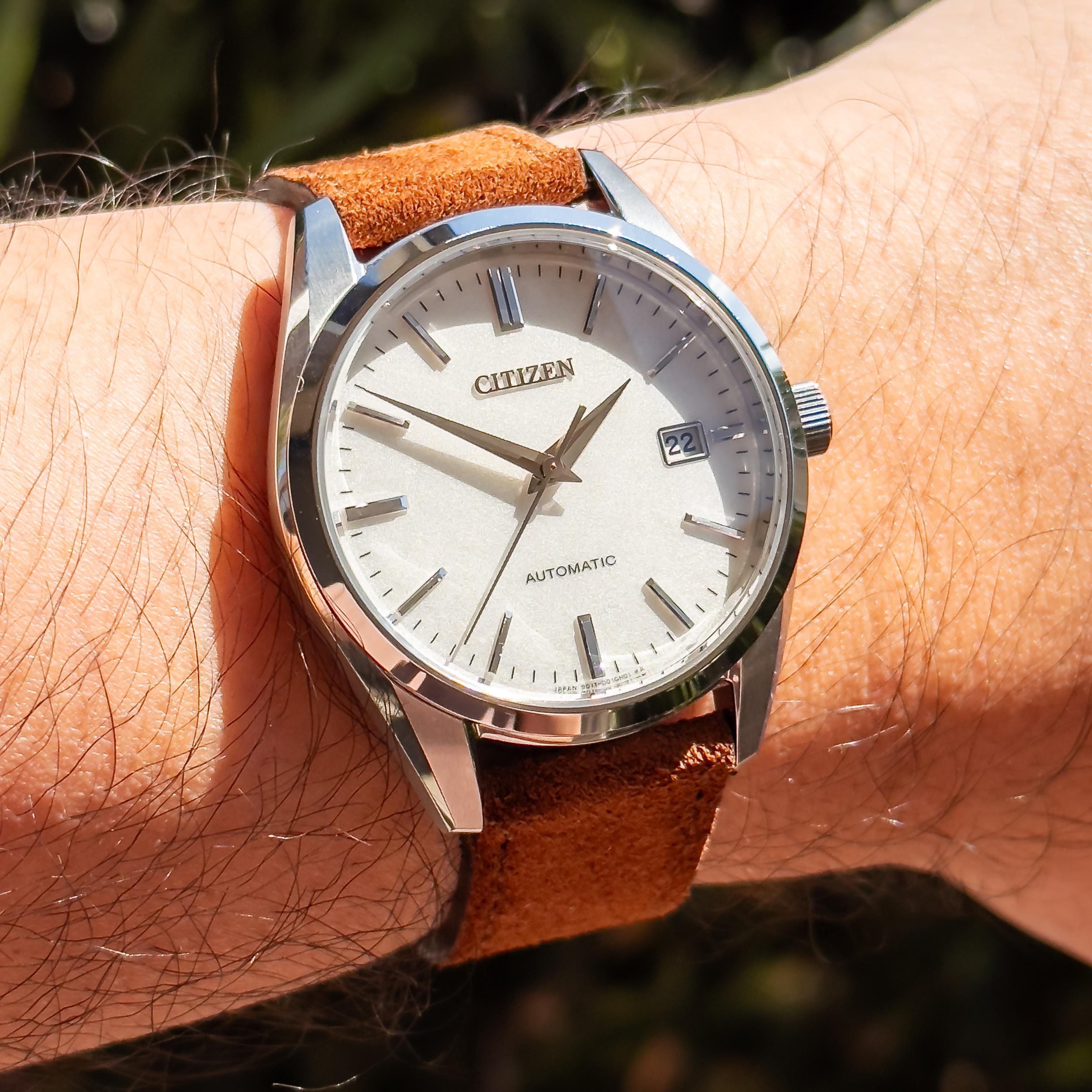 WTS] Citizen NB1060-04A Silver Leaf Lacquer Dial - $495