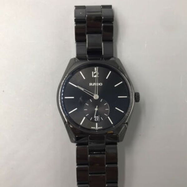 RADO True Specchio 239.0081.3 Ceramic 37mm Black Dial Men s Watch Excellent WatchCharts