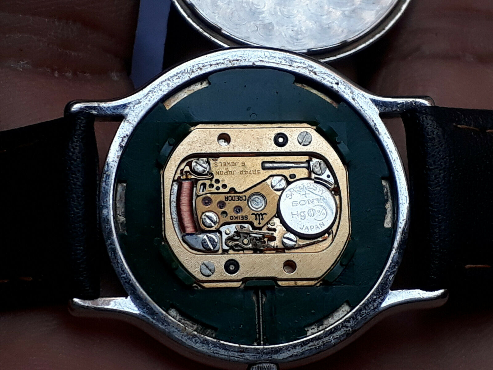 Vintage Seiko Credor 5A74-0020 18KT Bezal Quartz Men's Wrist