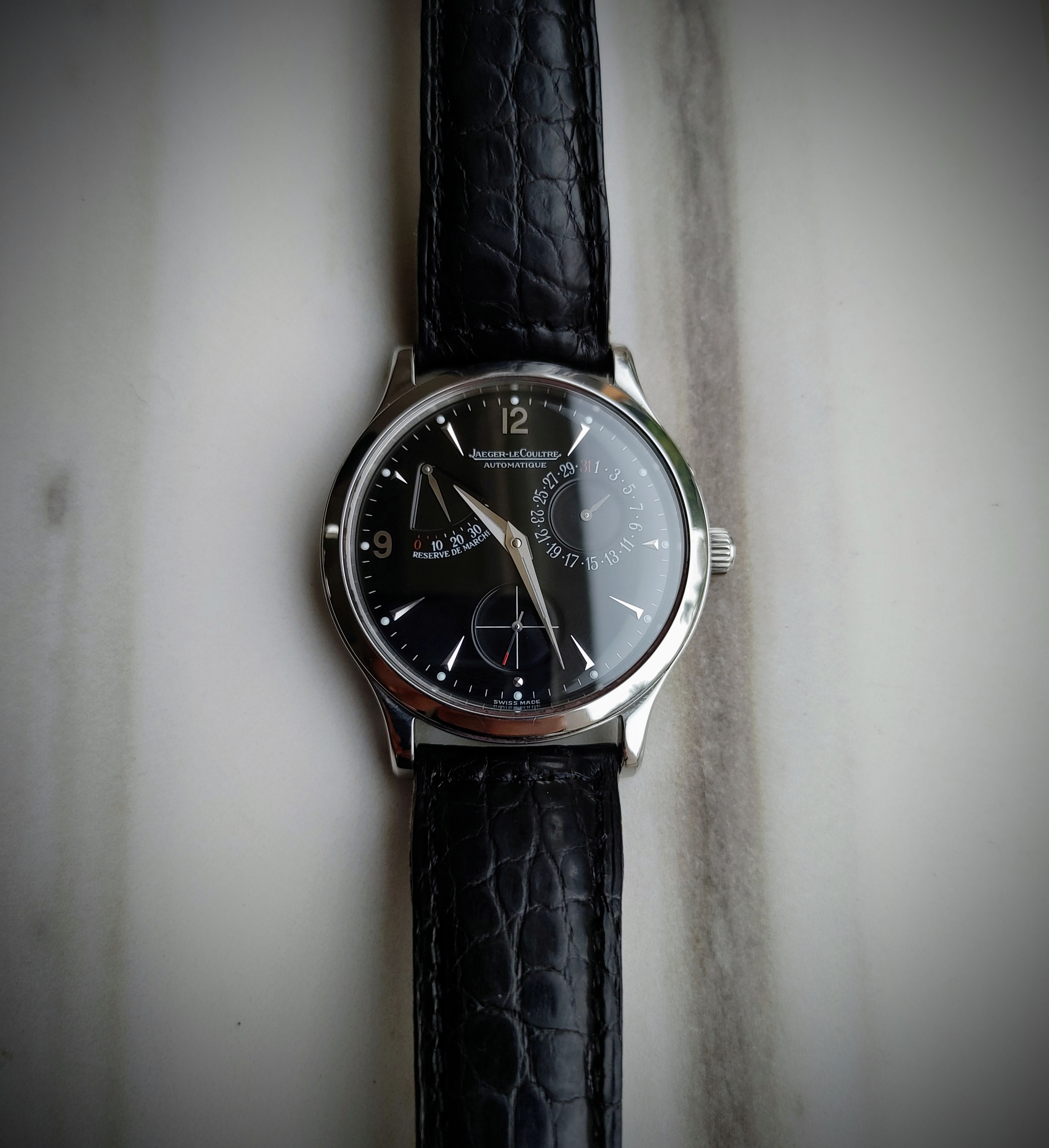 Jaeger lecoultre master control reserve de marche hot sale