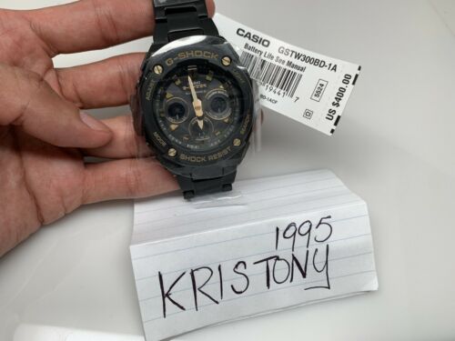 CASIO G-SHOCK Watch GST-W300BD-1AJF G-STEEL Tough Solar Radio