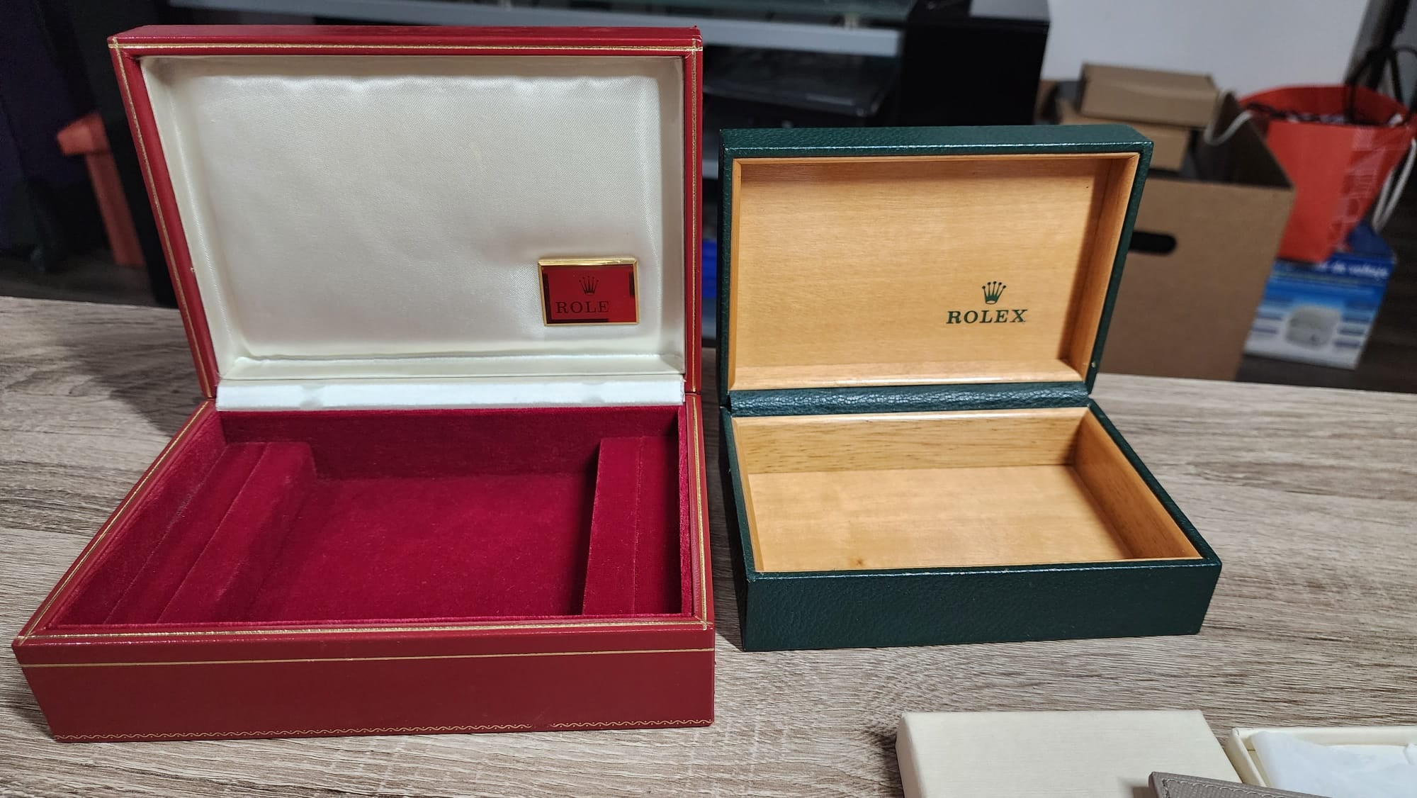 Rolex hot sale red box