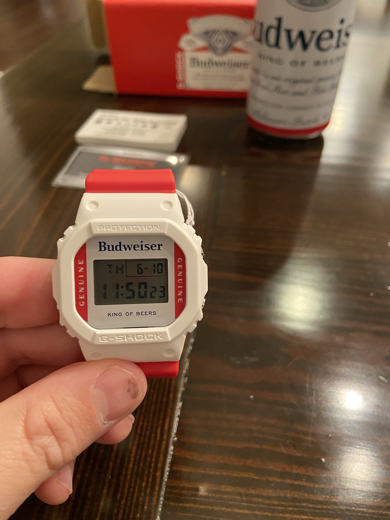 G-Shock x Budweiser - BNIB DW5600BUD20-7 | WatchCharts