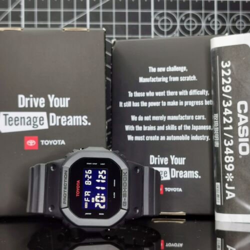 【新品未開封】G-SHOCK　DW-5600DYTD22-1JR　TOYOTA Toyota x G-Shock DW-5600 for 