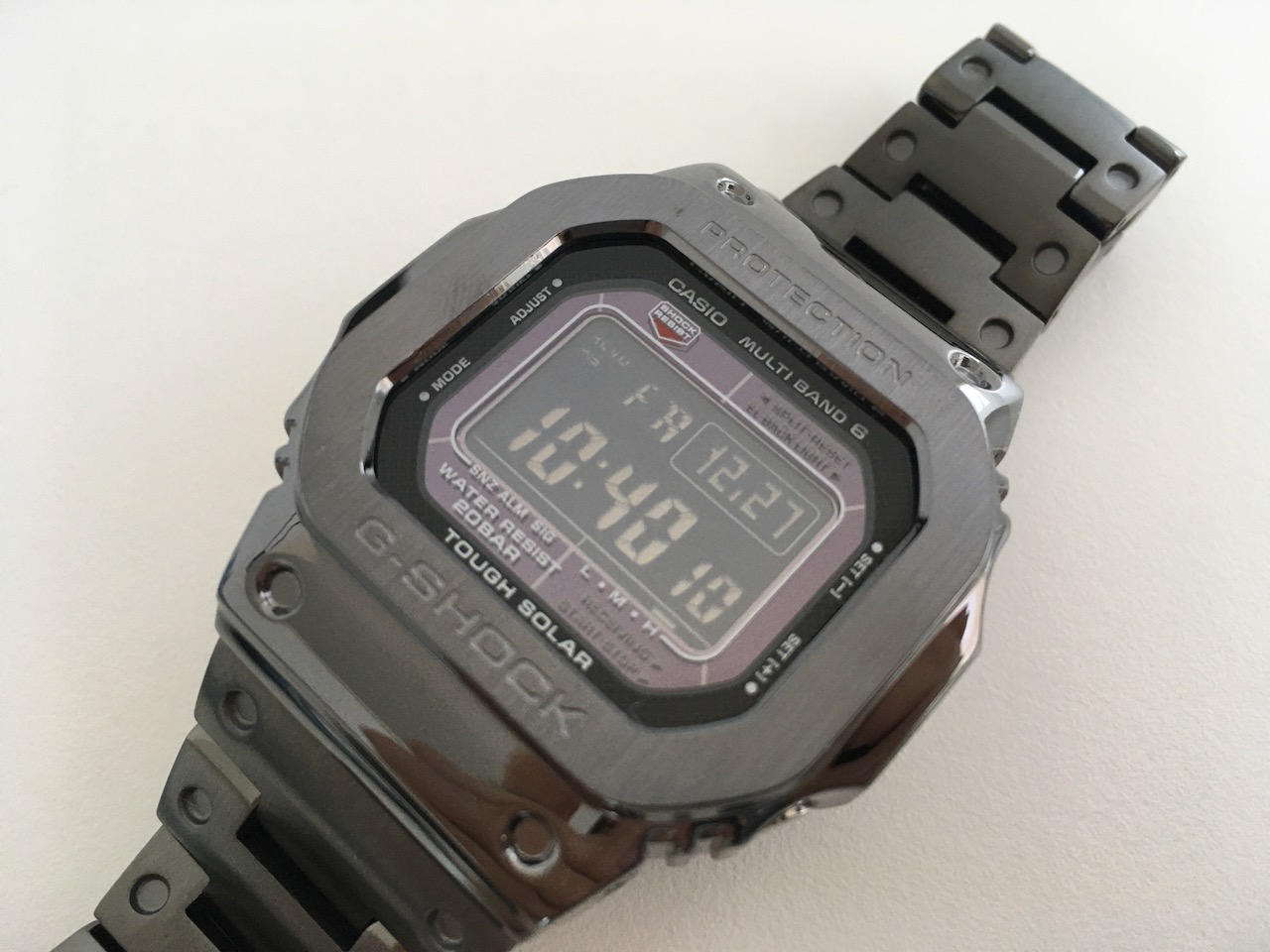 Fsot Casio G Shock Gw M5610 1b With Metal Band And Bezel Nl Europe Watchcharts