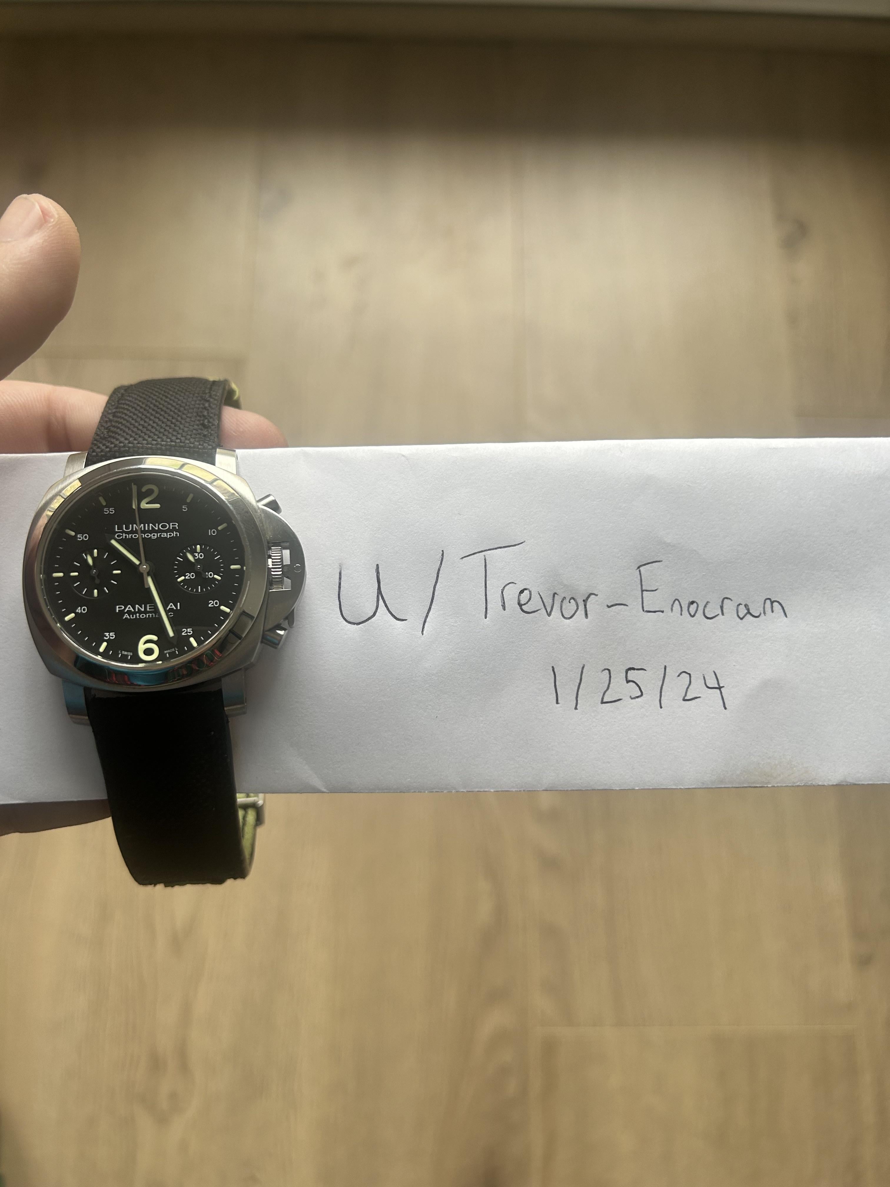 WTS Panerai Luminor Chronograph PAM 00310 WatchCharts