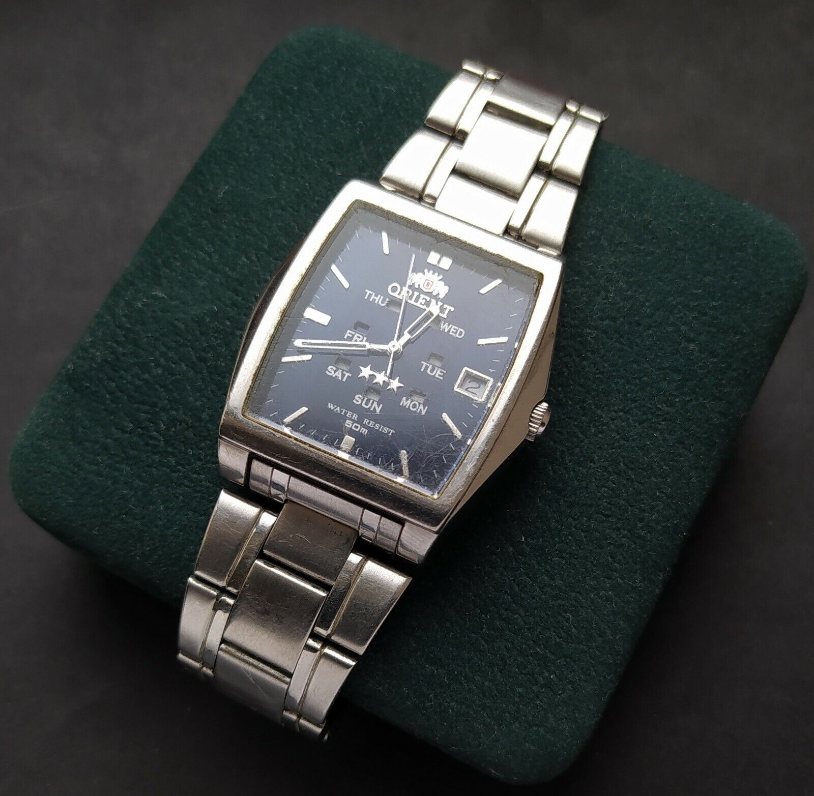 Vintage Watch Orient PMAA CO CS Automatic 50 Water Resistant Japan 