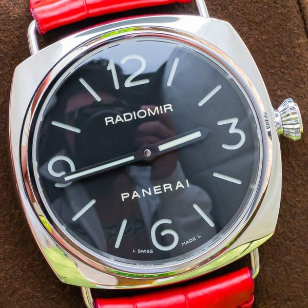 FS: Panerai 210 Radiomir Base 45 Black Boxes Manual-Wind PAM 00210 ...