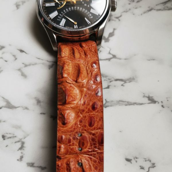 [WTS] Combat Strap / Aaron Bespoke 20mm Tan Hornback Strap WatchCharts