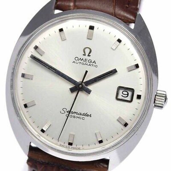 OMEGA Seamaster cosmic 166026-T00L107 Date Automatic Men's Watch_648916 ...