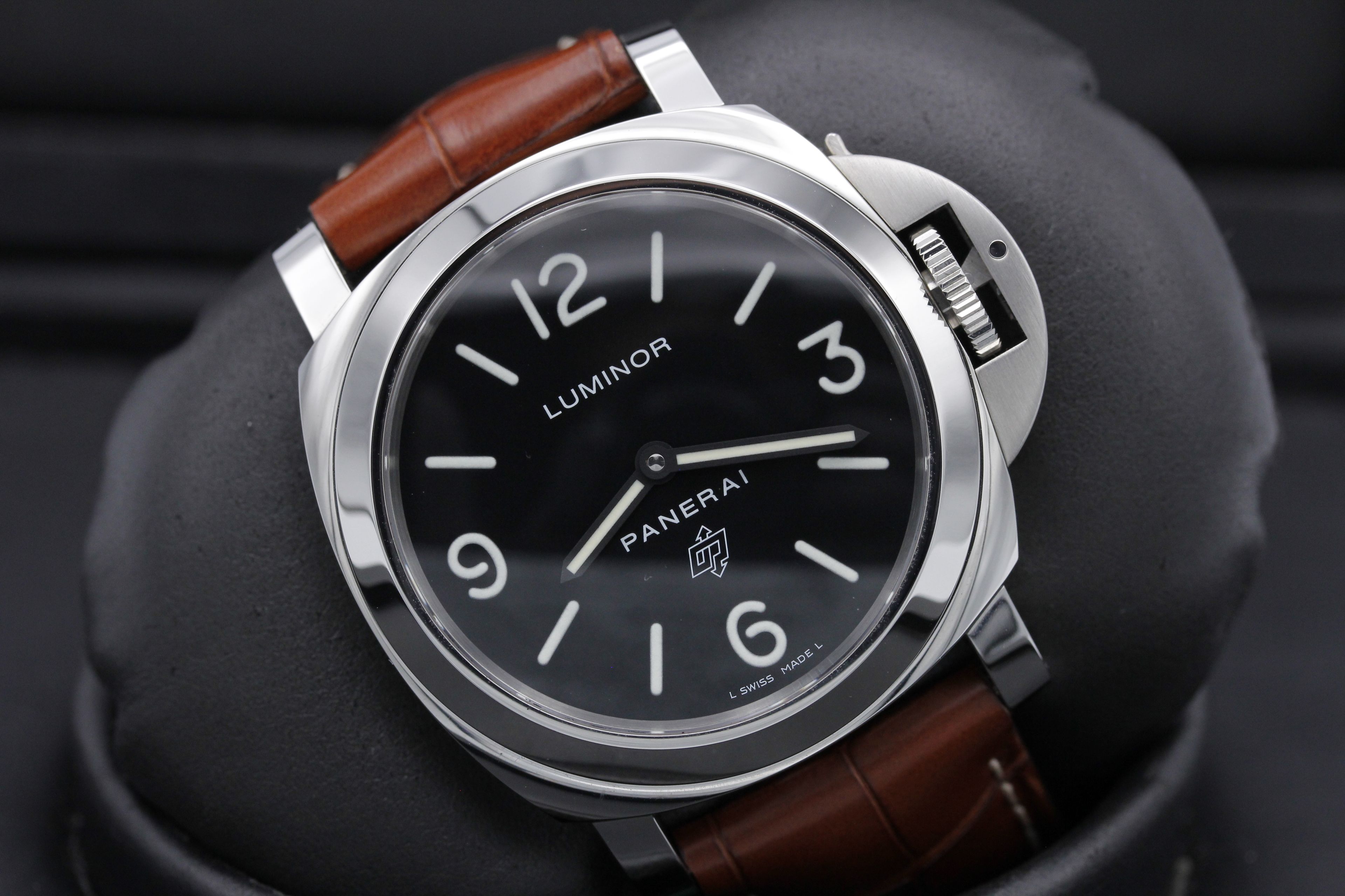 FSOT Panerai Luminor Base Logo PAM 000 Black Dial 44mm