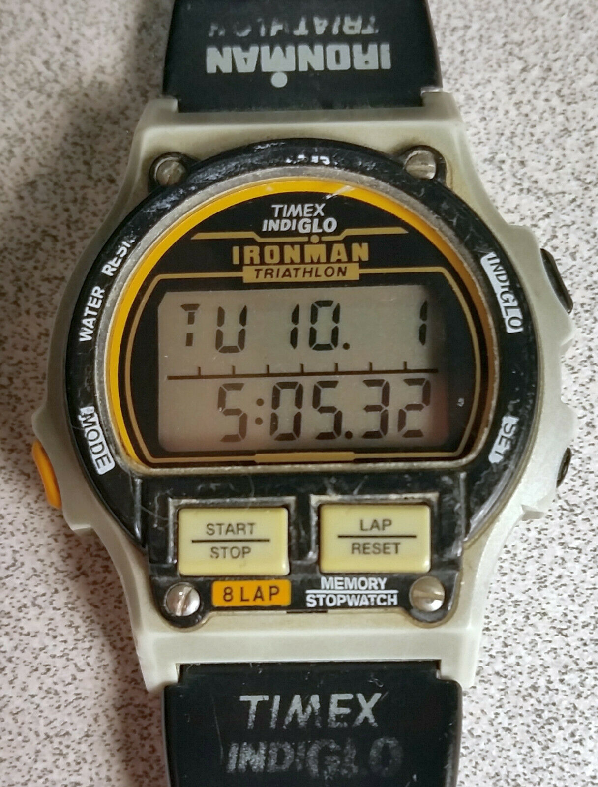 Timex Ironman Triathlon 746 E3 - Indiglo - 8 Lap - New Battery