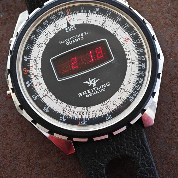 Breitling Navitimer 9106 LED 1977 - New Module / New Old Stock ...