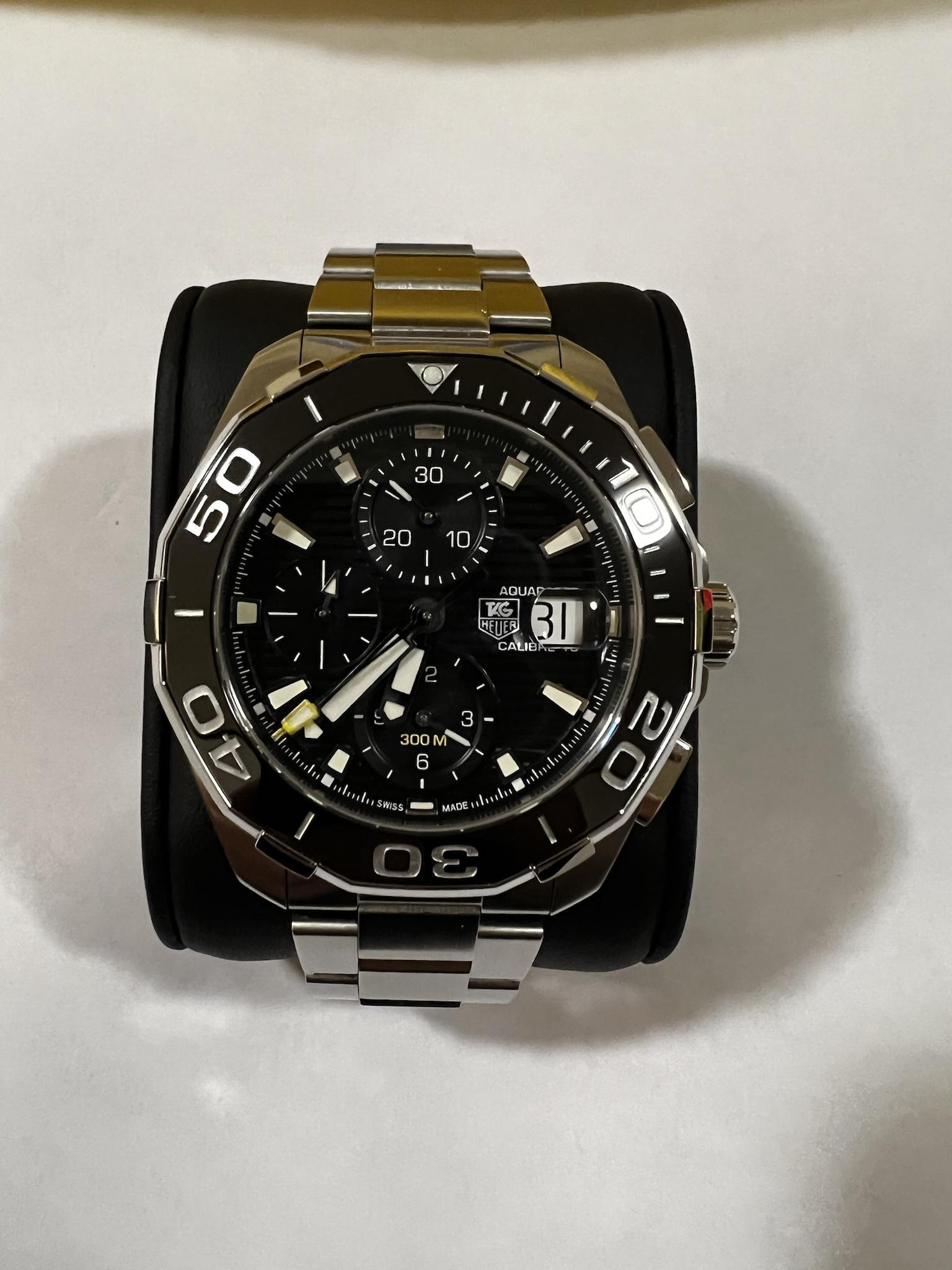 2 200 USD Tag Heuer Aquaracer Calibre 16 Chronograph Liike New