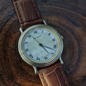 WTS] Seiko The League 30mm unisex silver case dress watch! $99 